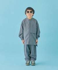 MOUN TEN. / SET・Polyester Canapa Shirts & 1tuck pants (145-155)