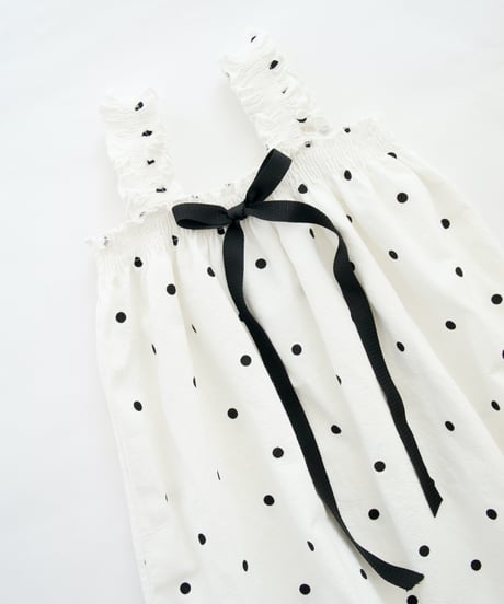 TOM & BOY / WASHED DRESS POLKA DOT