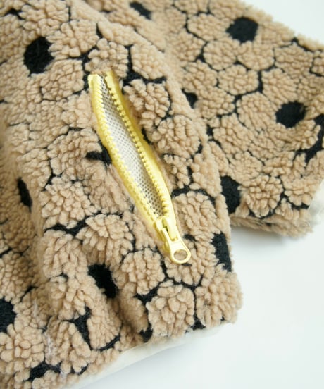 FISH & KIDS / TEDDY BEAR  REVERSIBLE JACSKET