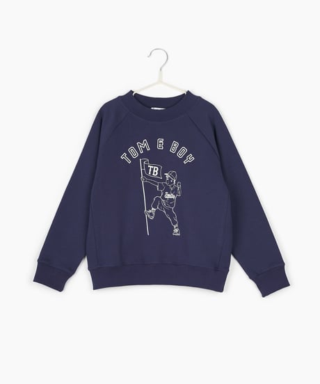 TOM & BOY / SWEAT SHIRT BASEBALL CLUB
