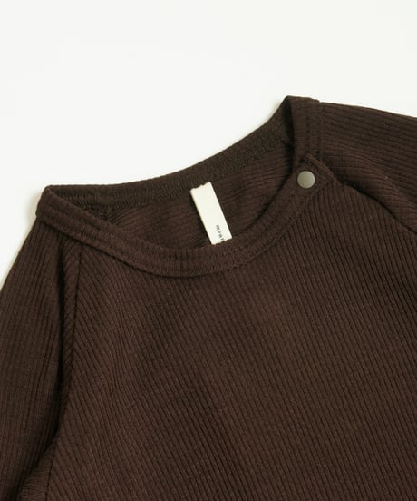 MOUN TEN. / WOOL RIB LONG SLEEVE (for baby)