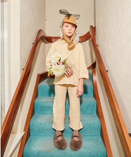 FISH & KIDS / SOFT CROCHET BLOUSE