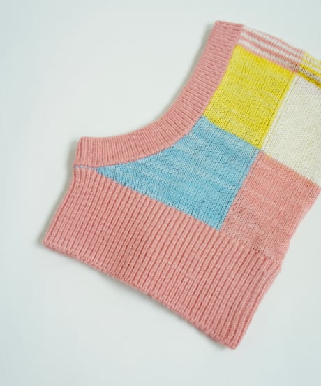 FISH & KIDS / PATCHWORK PASTELS BALACLAVA