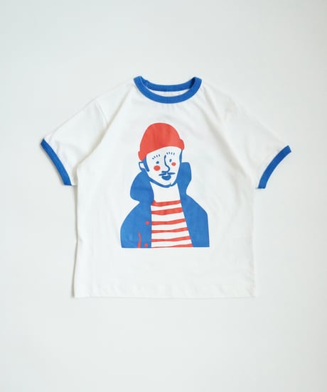 FISH & KIDS x TITO / CONTRAST COLOR T-SHIRT