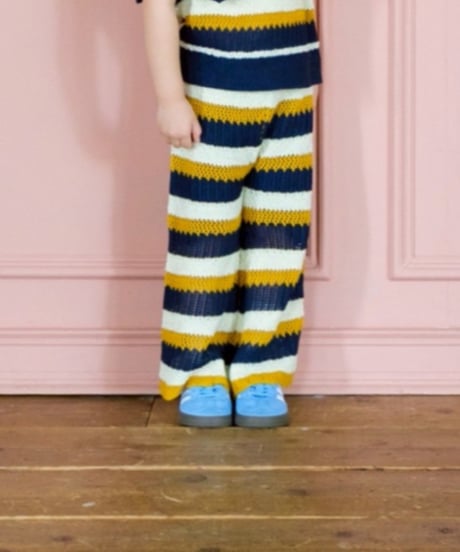 & pal / BORDER PANTS