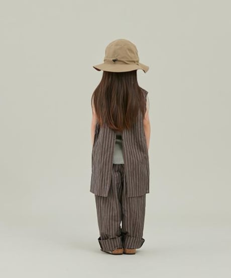 MOUN TEN. / LINEN BLEND NOSLEEVE TUNIC