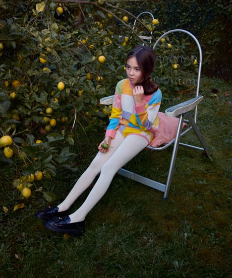 FISH & KIDS / PATCHWORK PASTELS SWEATER