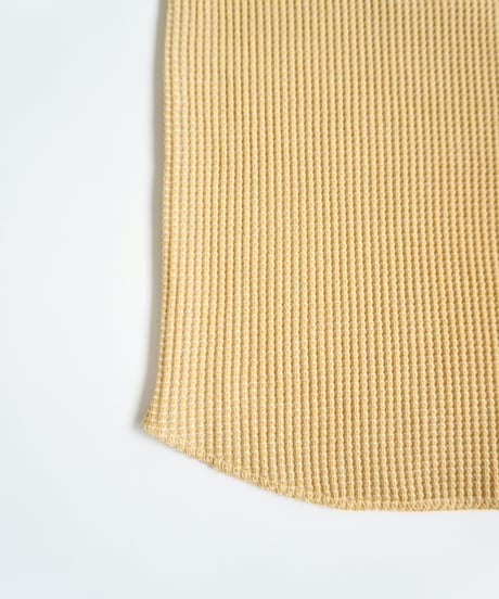 MOUN TEN. / BICOLOR WAFFLE TANKTOP
