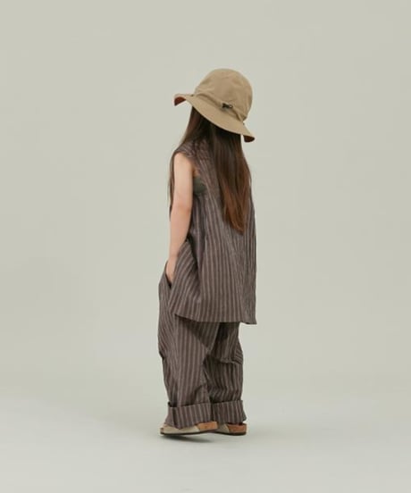 MOUN TEN. / LINEN BLEND NOSLEEVE TUNIC