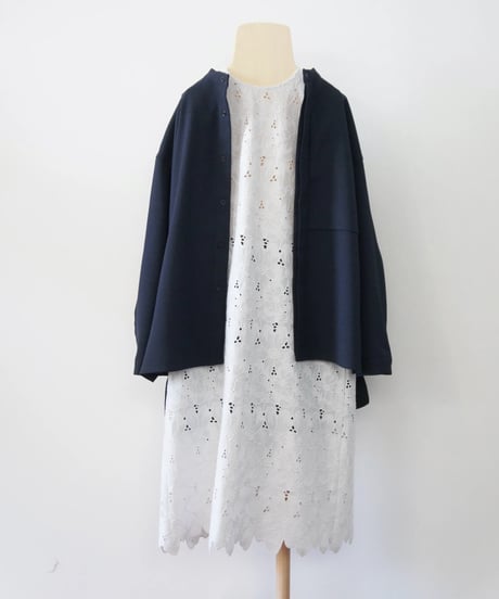 MOUN TEN. / lace apron dress