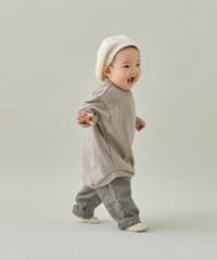 MOUN TEN. / STRETCH SWEAT CREWNECK (for baby)