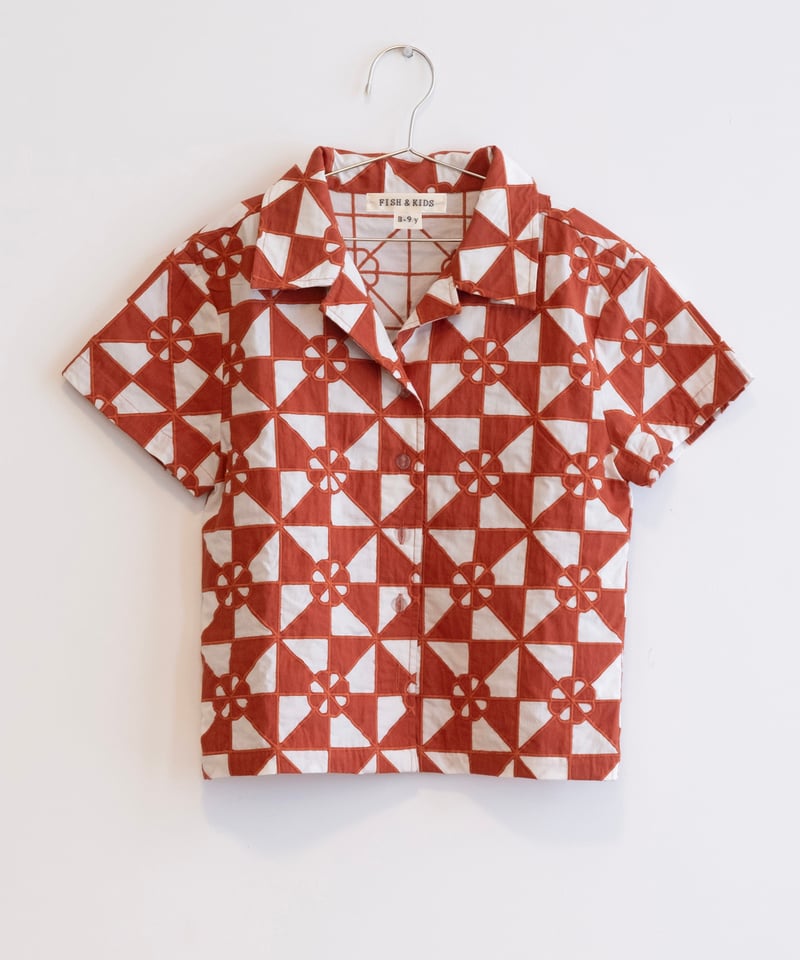 FISH & KIDS / PATCHWORK SHIRT | in the park