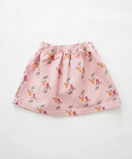 piupiuchick / Short skirt pink w|multicolor fishes