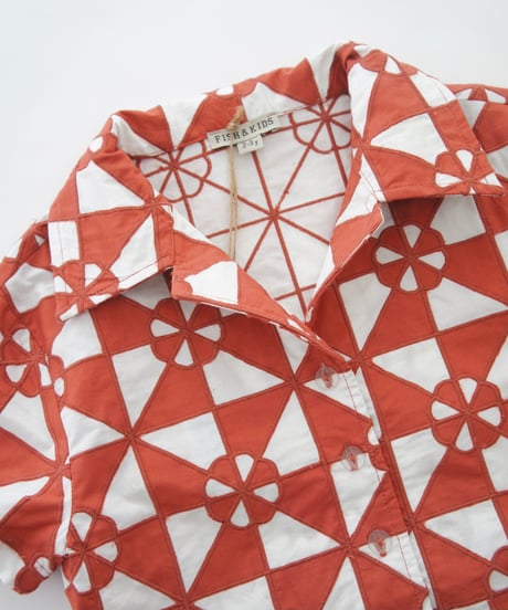 FISH & KIDS / PATCHWORK SHIRT