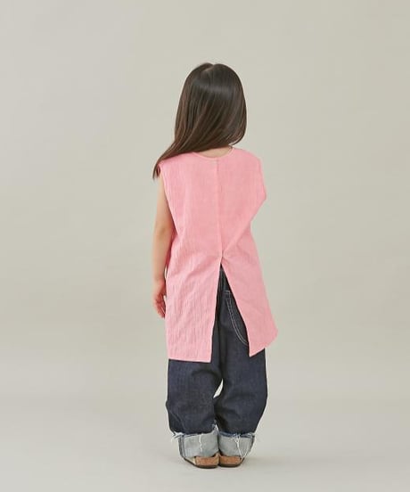 MOUN TEN. / LINEN BLEND NOSLEEVE TUNIC