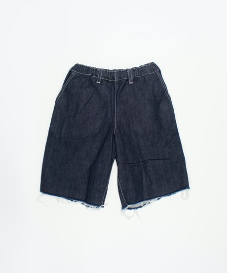 MOUN TEN. / CUT OFF MIDI JEANS