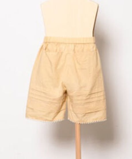 folk made / Tuck Short Pants