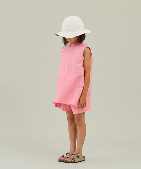 MOUN TEN. / LINEN BLEND NOSLEEVE TUNIC