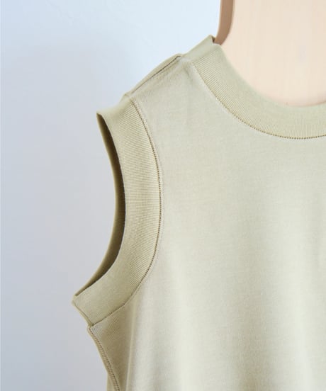 MOUN TEN. / retro nosleeve dress