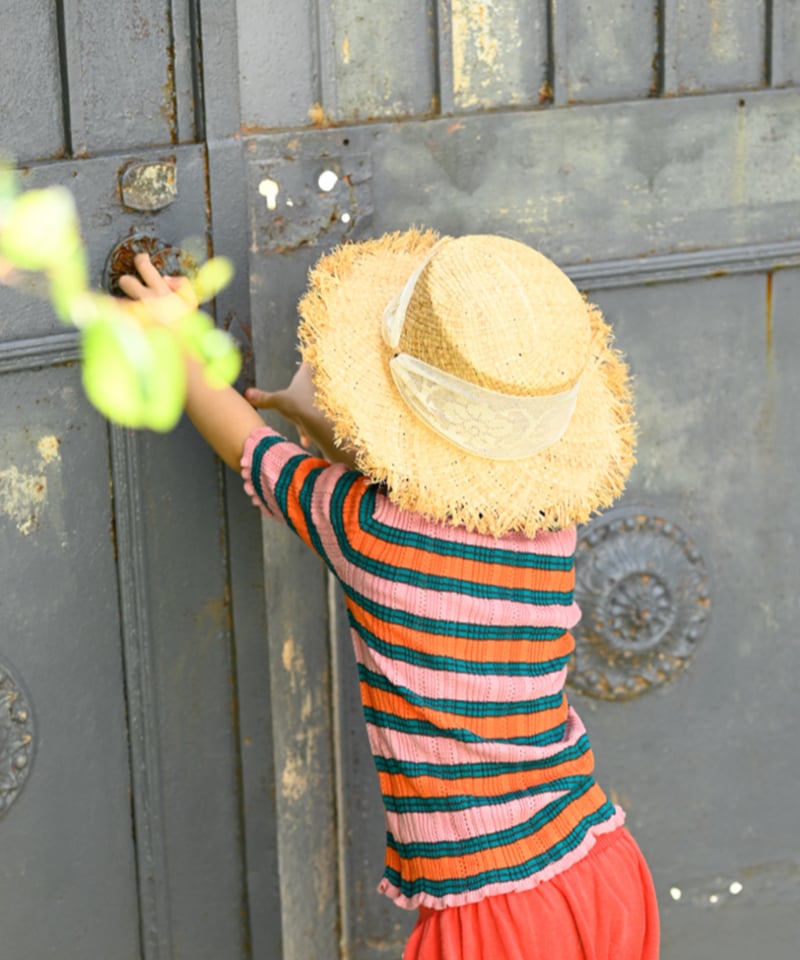 süß (suess) / Straw Hat with Italian Lace | in