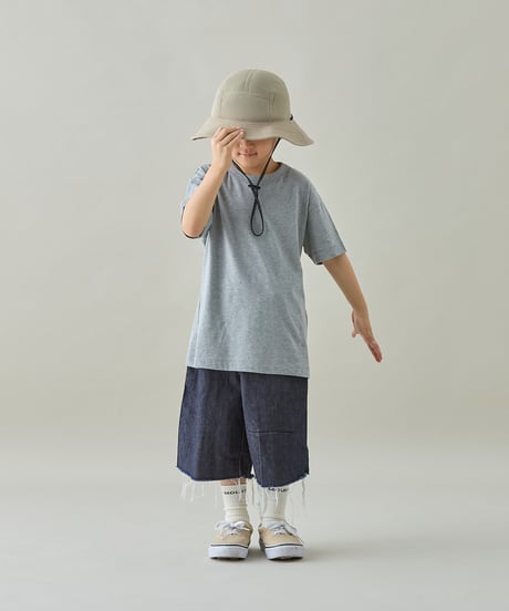 MOUN TEN. / CUT OFF MIDI JEANS