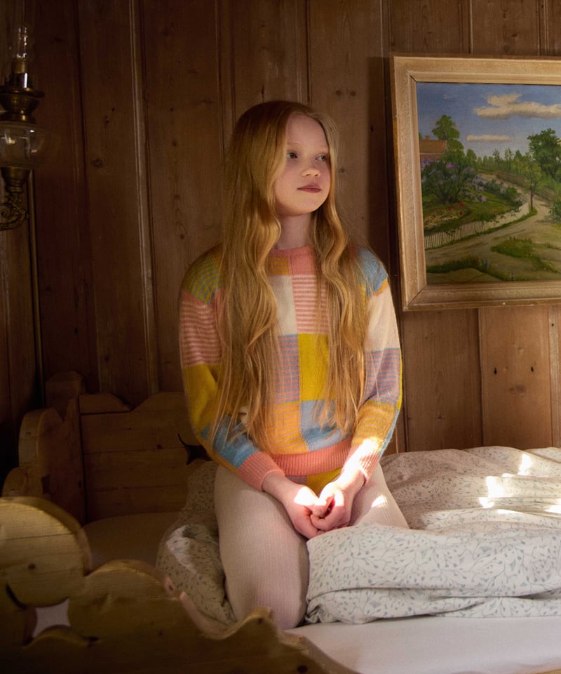 FISH & KIDS / PATCHWORK PASTELS SWEATER | in th