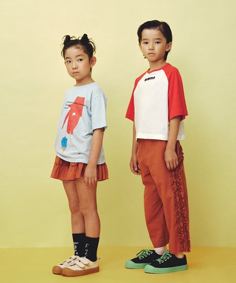 folk made / FRILL CULOTTE SKIRT