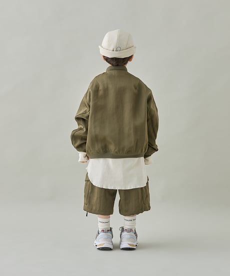 MOUN TEN. / BRIGHT TWILL ZIP BLOUSON