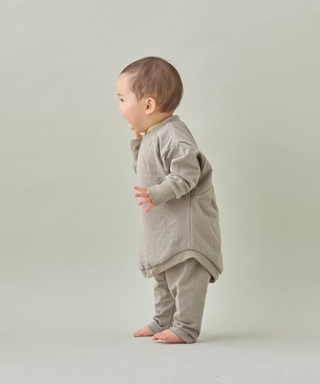 MOUN TEN. / STRETCH SWEAT CREWNECK (for baby)
