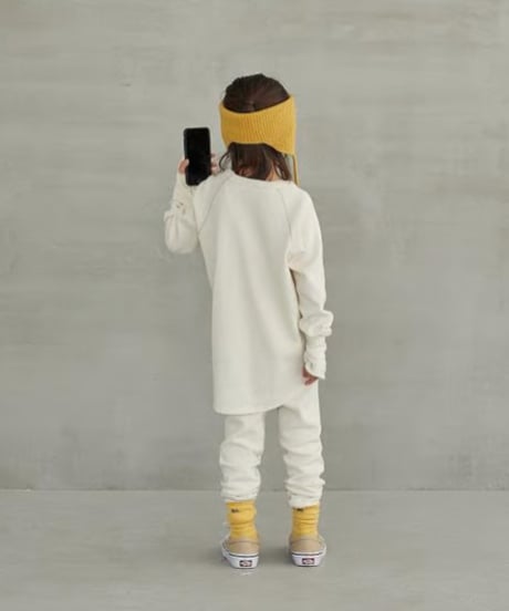 MOUN TEN. / wool cotton rib tube socks