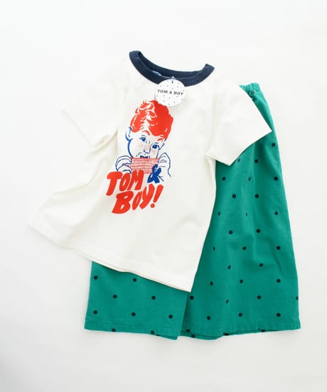 TOM & BOY / DYED SKIRT POLKA DOT