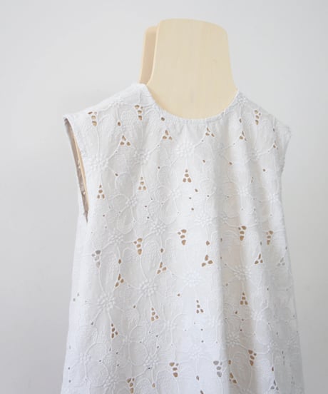 MOUN TEN. / lace apron dress