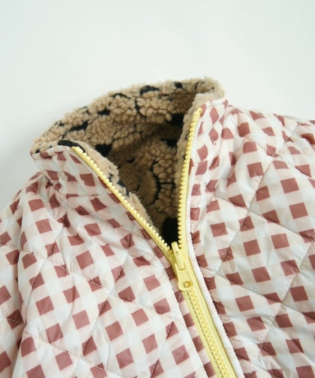 FISH & KIDS / TEDDY BEAR  REVERSIBLE JACSKET