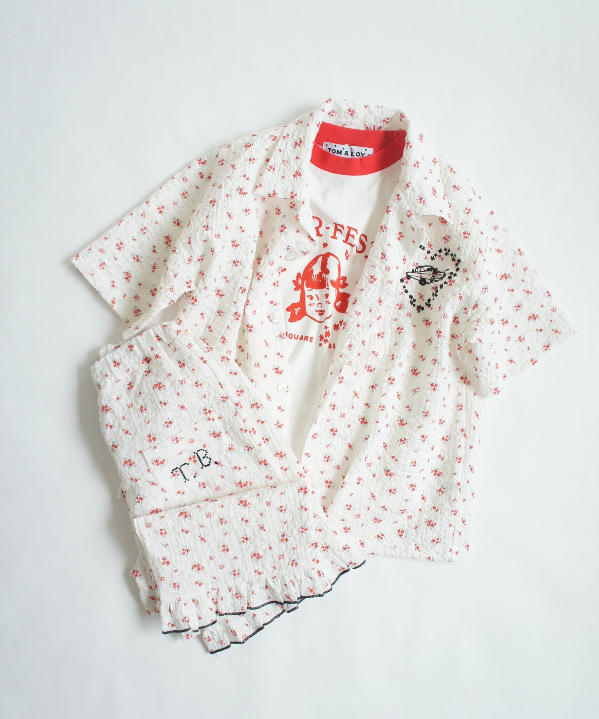 TOM&BOY 花柄パンツ　6y TOM & BOY / FLOWER TROUSERS | in the park