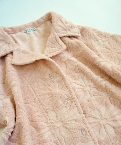 FISH & KIDS / FLOWERS TOWEL SHIRT