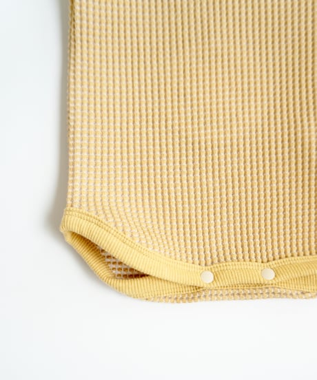 MOUN TEN. / BICOLOR WAFFLE TANKTOP (for baby)