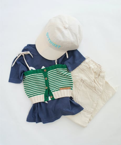 piupiuchick / knitted top w|straps