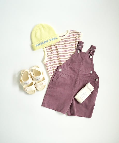 & pal / SHORT SALOPETTE
