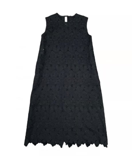 MOUN TEN. / lace apron dress