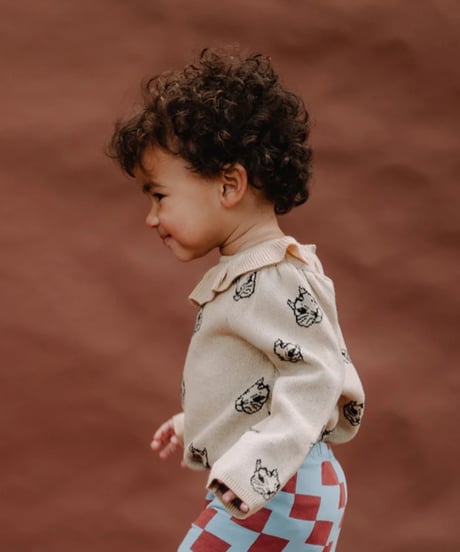 SPROET & SPROUT / Romper knitted Squirrel print