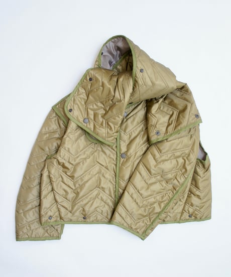 MOUN TEN. / ZIGZAG QUILT SAPALATE COAT