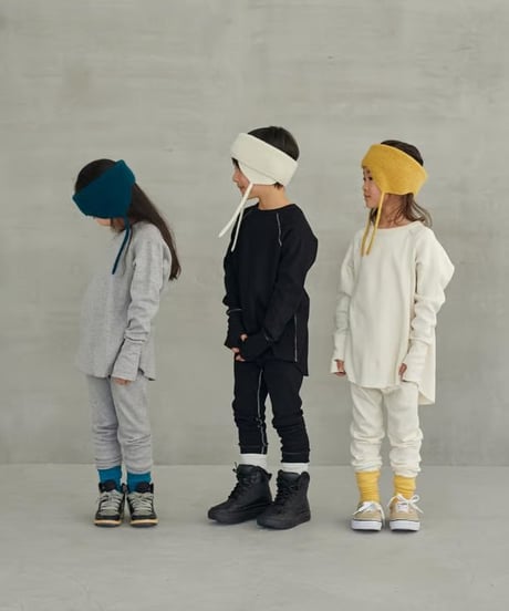 MOUN TEN. / wool cotton rib tube socks