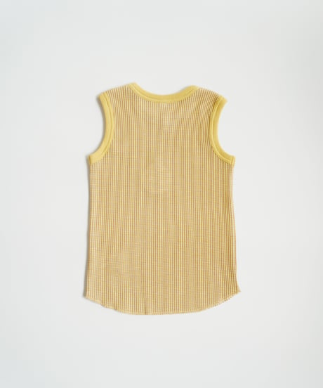 MOUN TEN. / BICOLOR WAFFLE TANKTOP