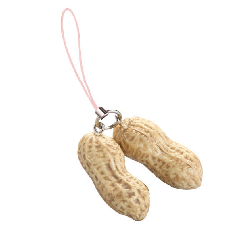 ピーナッツ2ヶ付ストラップ | IWASAKI Online Shop
