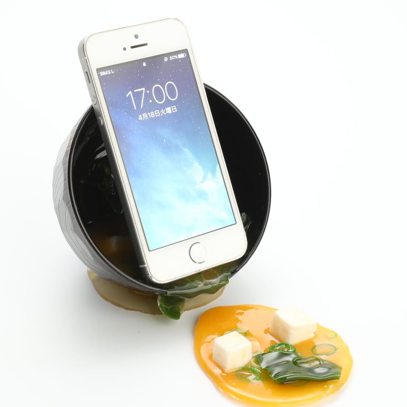 味噌汁スマホスタンド | IWASAKI Online Shop