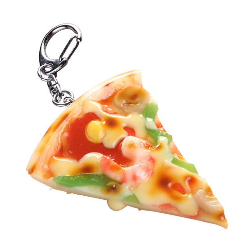 ピザキーホルダー | IWASAKI Online Shop