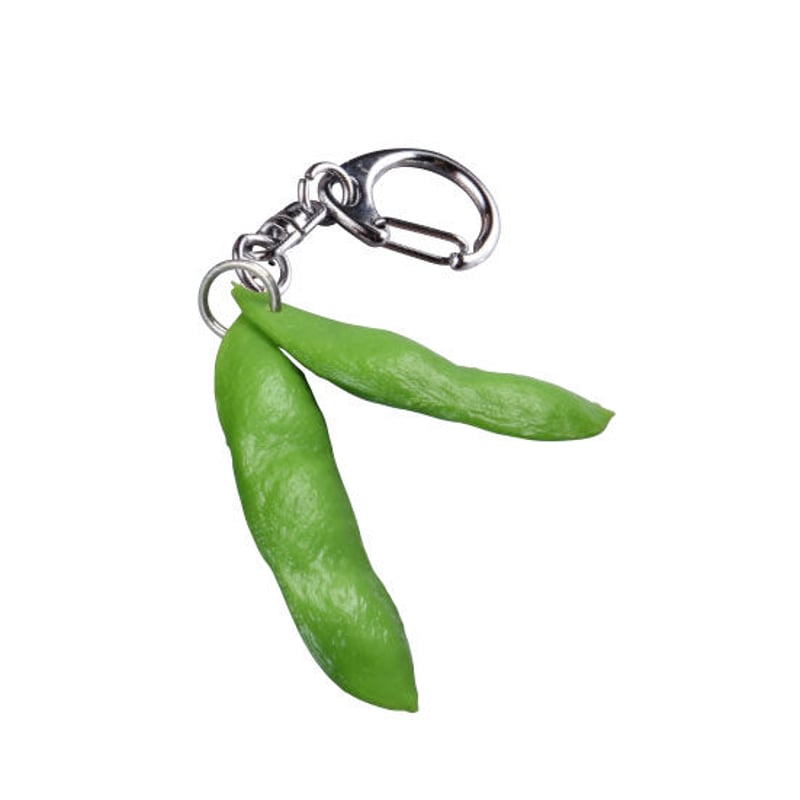 枝豆キーホルダー | IWASAKI Online Shop