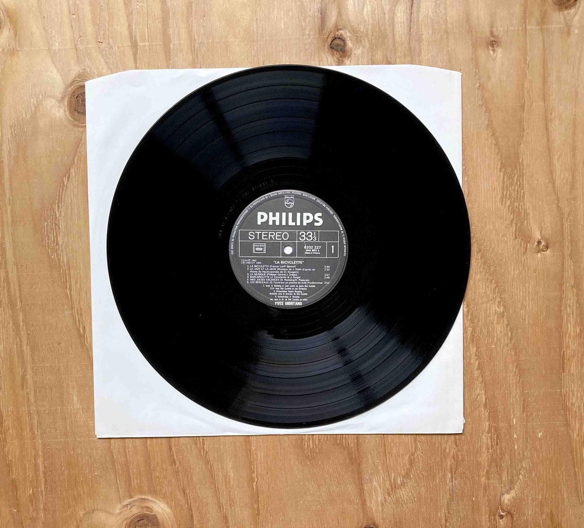 YVES MONTAND / LA BICYCLETTE | sleepsundaysalon 