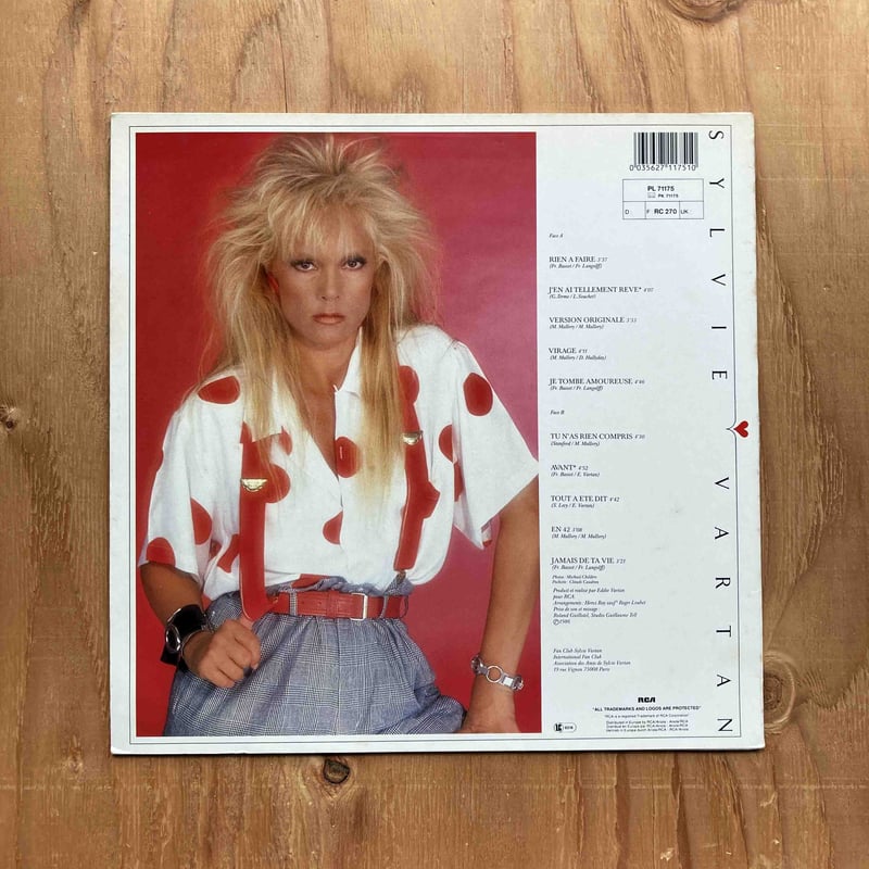 シルヴィ・バルタン直筆サイン入りCD