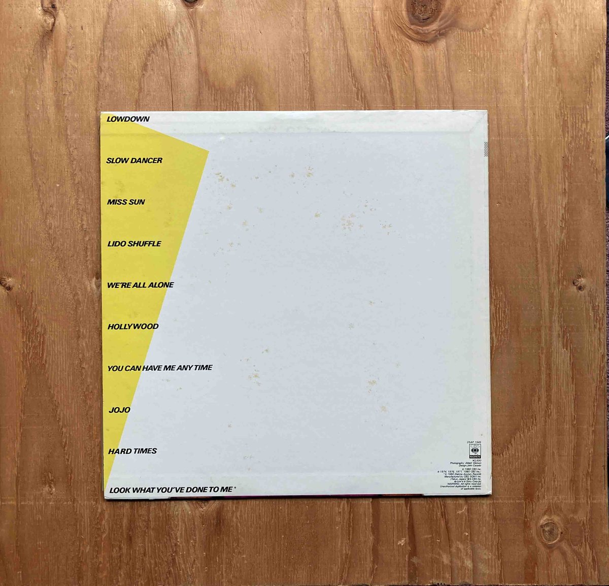 BOZ SCAGGS / HITS! | sleepsundaysalon